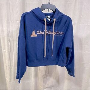 Walt Disney World 50th Anniversary Cropped Hooded Sweatshirt